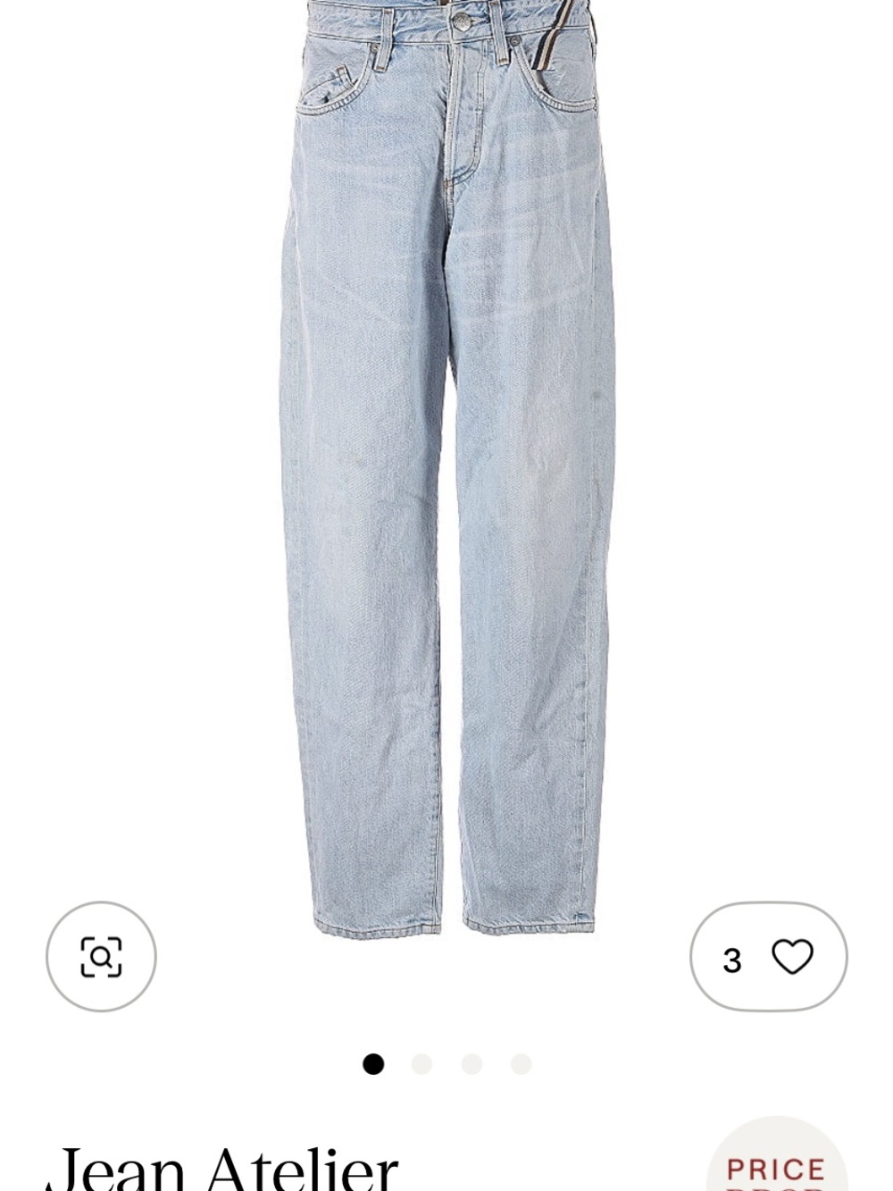 High-Rise Light Wash Women's Jeans — Classic Straight Leg